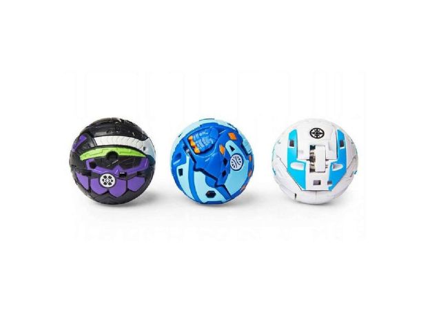 پک 3 تایی Starter باکوگان Bakugan مدل  Serpillious آبی, image 3