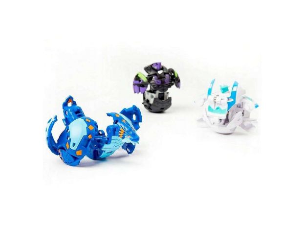 پک 3 تایی Starter باکوگان Bakugan مدل  Serpillious آبی, image 4