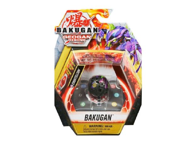 پک تکی باکوگان Bakugan سری GeoGan Rising مدل Crustillion, image 