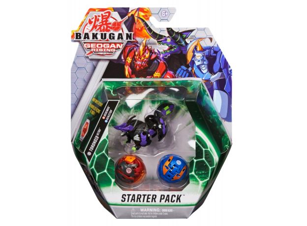 پک 3 تایی Starter باکوگان Bakugan مدل  Toronoid مشکی, image 