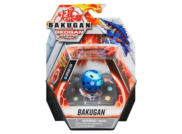 پک تکی باکوگان Bakugan سری GeoGan Rising مدل Spear Fin, image 