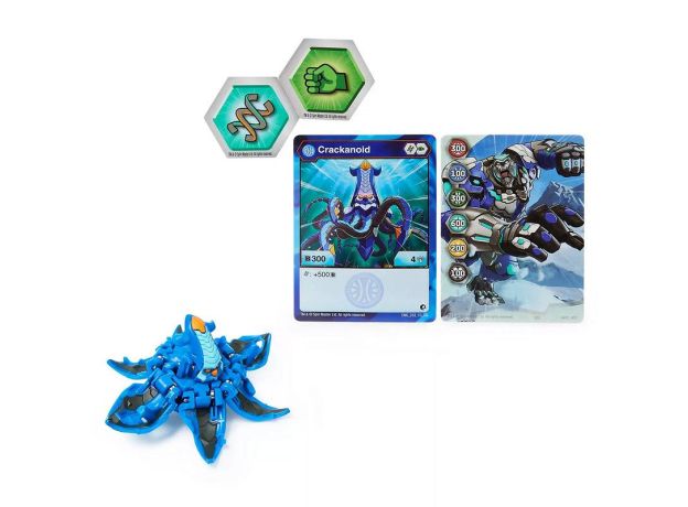 پک تکی باکوگان Bakugan سری GeoGan Rising مدل Crakanoid, image 2