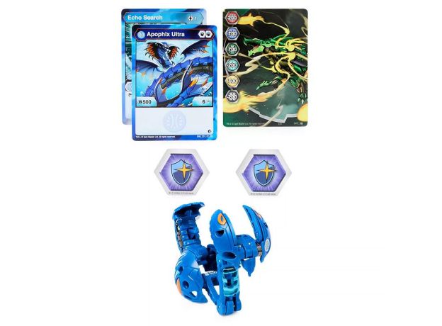 پک تکی Ultra باکوگان Bakugan سری GeoGan Rising مدل Apophix, تنوع: 6061538-Apophix, image 2