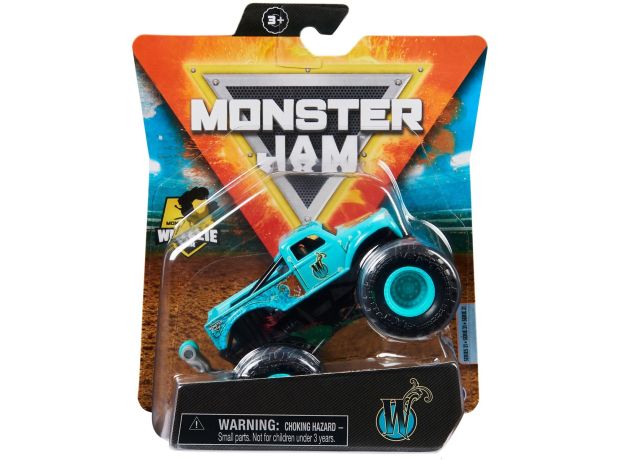 ماشین Monster Jam مدل W با مقیاس 1:64 به همراه پایه, تنوع: 6044941-W, image 4