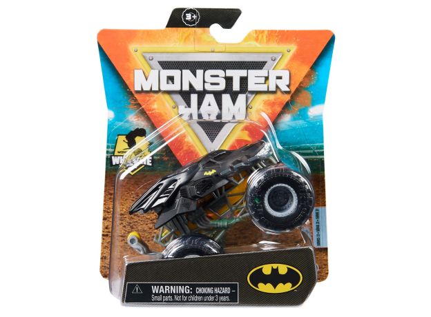 ماشین Monster Jam مدل Batman با مقیاس 1:64 به همراه پایه, تنوع: 6044941-Batman, image 4