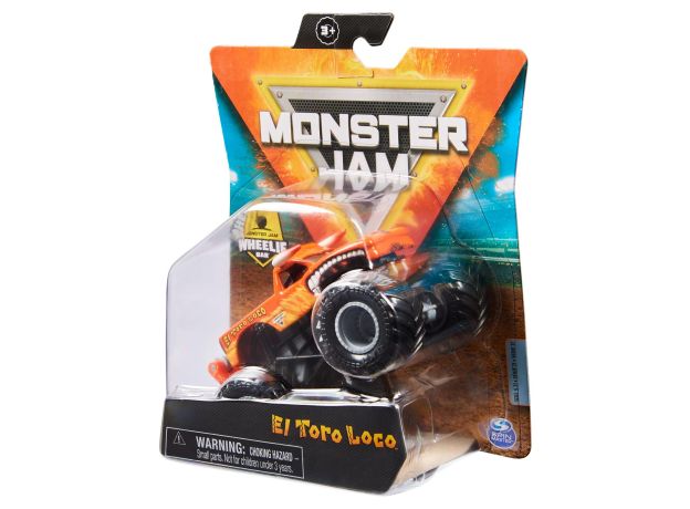 ماشین Monster Jam مدل El Toro Loco با مقیاس 1:64 به همراه پایه, تنوع: 6044941-El Toro Loco, image 5