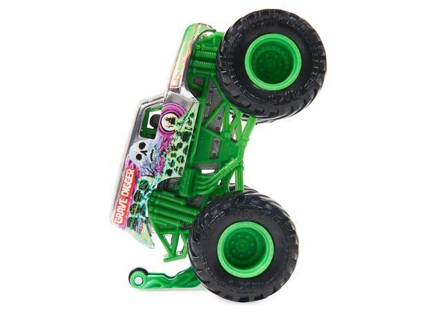 ماشین Monster Jam مدل Grave Digger با مقیاس 1:64 به همراه پایه, تنوع: 6044941-Grave Digger, image 3