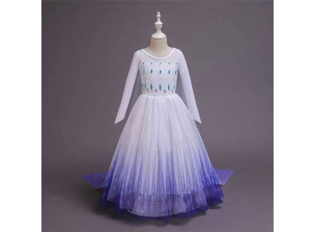لباس سفید پرنسس السا - سایز 12, سایز: سایز 12, image 