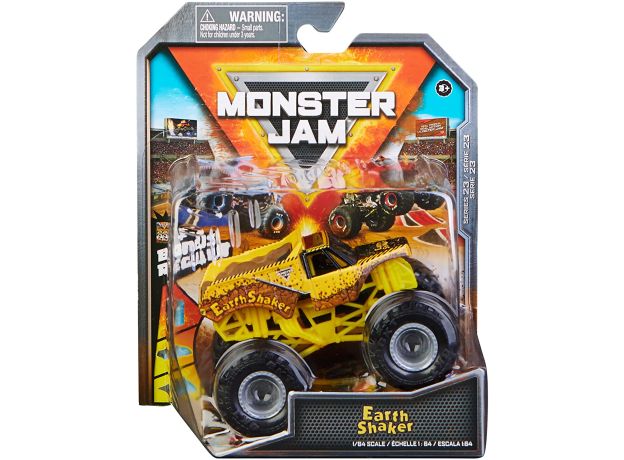 پک تکی ماشین Monster Jam با مقیاس 1:64 مدل Earth Shaker, image 4