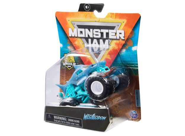 ماشین Monster Jam مدل Megalodon با مقیاس 1:64 به همراه پایه, تنوع: 6044941-Megalodon, image 5