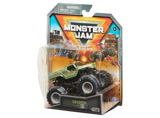 پک تکی ماشین Monster Jam با مقیاس 1:64 مدل Soldier, image 6