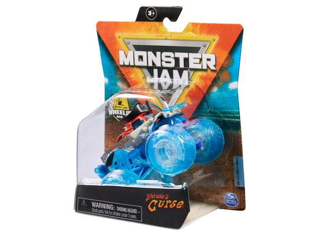 ماشین Monster Jam مدل Curse با مقیاس 1:64 به همراه پایه, تنوع: 6044941-Curse, image 5