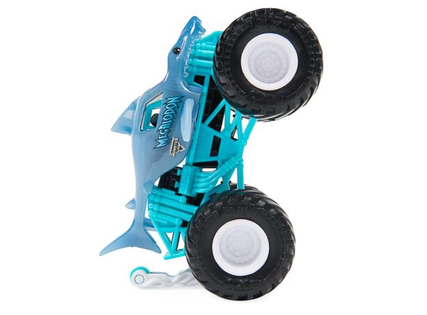 ماشین Monster Jam مدل Megalodon با مقیاس 1:64 به همراه پایه, تنوع: 6044941-Megalodon, image 3