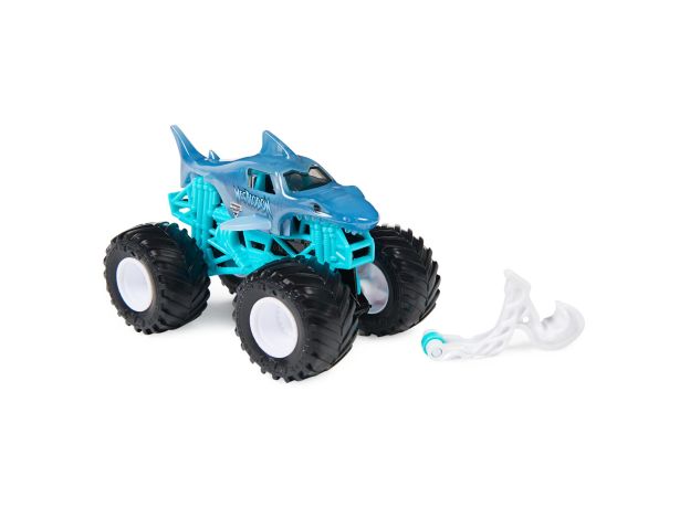 ماشین Monster Jam مدل Megalodon با مقیاس 1:64 به همراه پایه, تنوع: 6044941-Megalodon, image 2