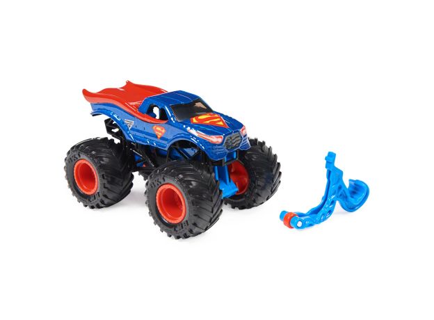 ماشین Monster Jam مدل Superman با مقیاس 1:64 به همراه پایه, تنوع: 6044941-Superman, image 2