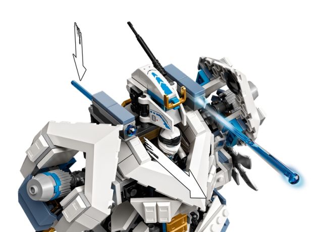 لگو نینجاگو مدل نبرد ربات مکانیکی تایتان (71738), image 12
