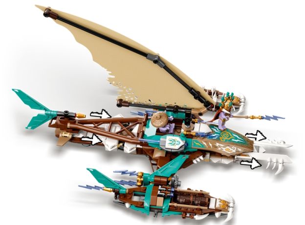 لگو نینجاگو مدل نبرد دریایی کاتاماران (71748), image 12