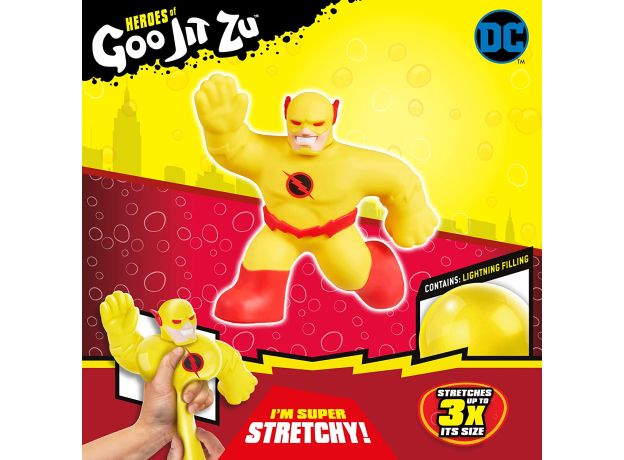 عروسک فشاری گو جیت زو Goo Jit Zu مدل فلش زرد, image 4