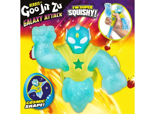 عروسک فشاری گو جیت زو Goo Jit Zu سری Galaxy Attack مدل Star Shadow, image 6