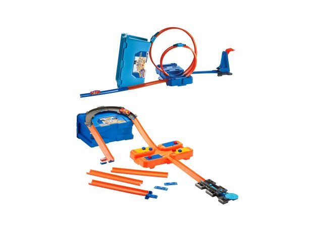 پیست ماشین های Hot Wheels سری Track Builder مدل Multi Loop Box, تنوع: FLK89-Multi Loop Box, image 4