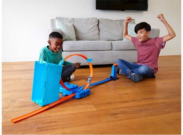 پیست ماشین های Hot Wheels سری Track Builder مدل Multi Loop Box, تنوع: FLK89-Multi Loop Box, image 2