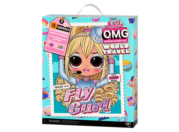 عروسک LOL Surprise سری OMG World Travel مدل Fly Gurl, image 8