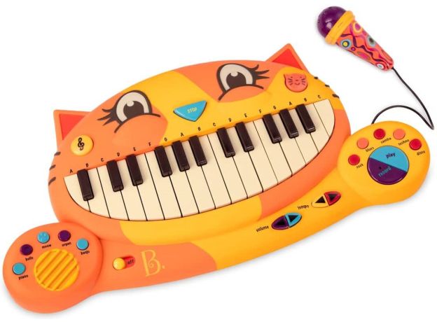 پیانوی گربه ای به همراه میکروفون B. Toys, image 