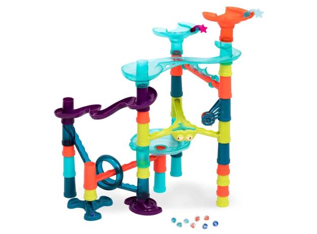 ست بازی برج مارپیچ رنگارنگ B. Toys, image 
