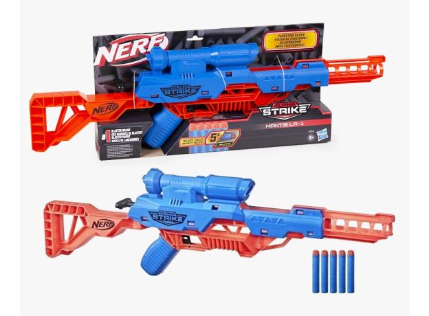 تفنگ نرف Nerf مدل Alpha Strike Mantis LR-1 با 5 تیر, image 