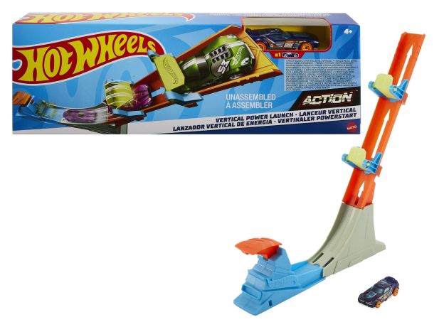 پیست ماشین های Hot Wheels سری Action مدل Vertical Power Launch, image 