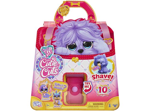 هاپو بنفش اسکراف لاوز Scruff-a-Luvs سری Cutie Cuts, تنوع: 30112-Cutie Cuts Purple Puppy, image 