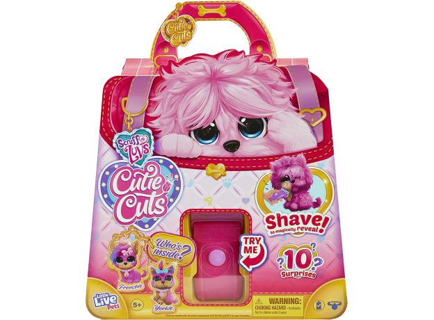 هاپو صورتی اسکراف لاوز Scruff-a-Luvs سری Cutie Cuts, تنوع: 30112-Cutie Cuts Pink Puppy, image 