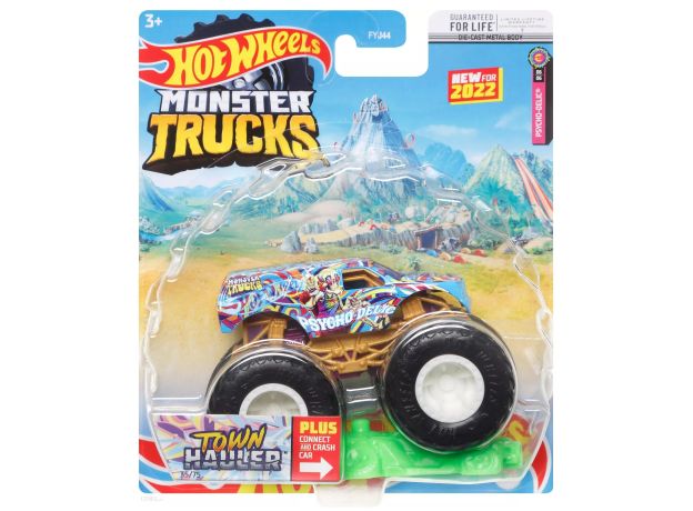 پک تکی ماشین Hot Wheels سری Monster Truck مدل Town Hauler, image 