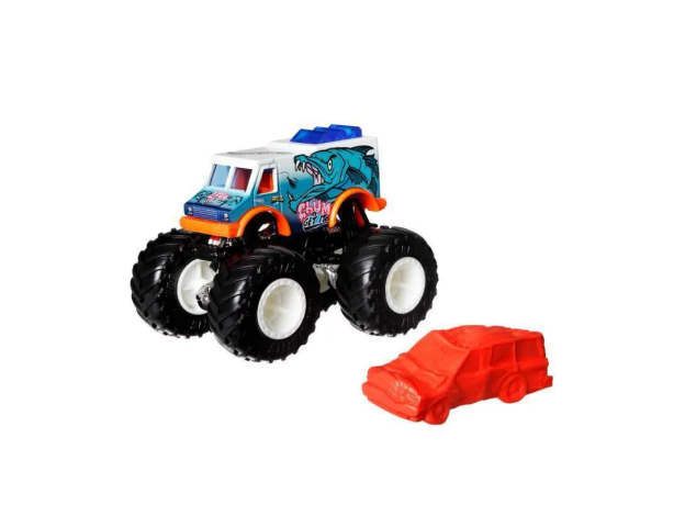 پک تکی ماشین Hot Wheels سری Monster Truck مدل Chum Get It, تنوع: FYJ44-Chum Get It, image 2