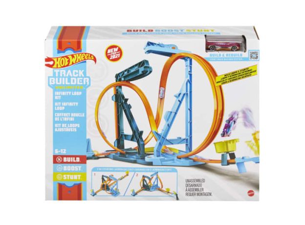 پیست ماشین های Hot Wheels سری Track Builder مدل Infinity Loop, image 7