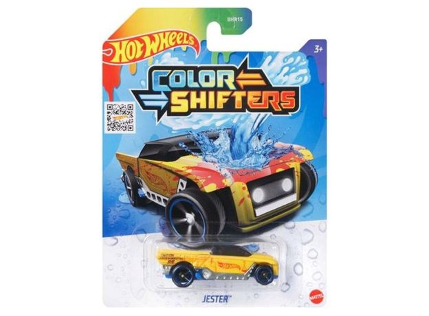ماشین تغییر رنگ دهنده Hot Wheels سری Colour Shifters مدل Jester, image 