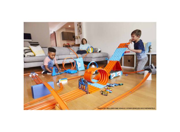 پیست مسابقه 3 در 1 ماشین های Hot Wheels سری Action مدل Race Crate, image 2