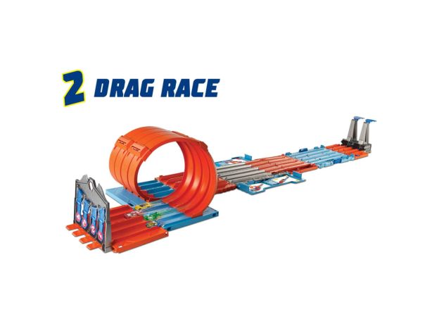 پیست مسابقه 3 در 1 ماشین های Hot Wheels سری Action مدل Race Crate, image 9