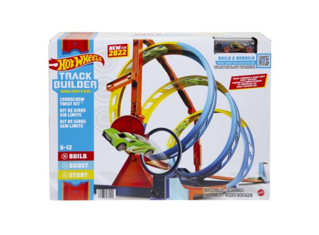 پیست ماشین های Hot Wheels سری Track Builder مدل Corkscrew Twist, image 7