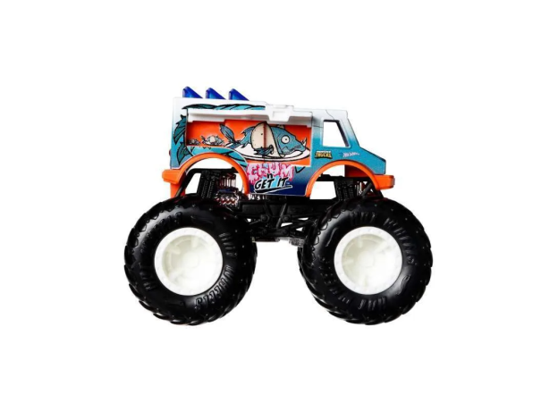 پک تکی ماشین Hot Wheels سری Monster Truck مدل Chum Get It, تنوع: FYJ44-Chum Get It, image 4