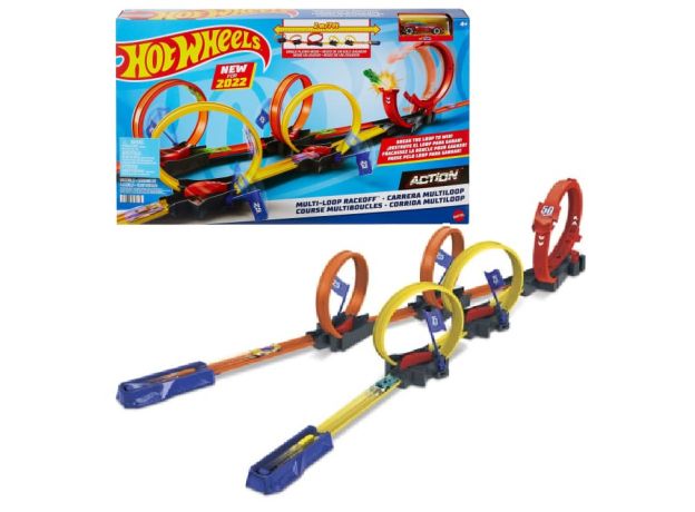 پیست ماشین های Hot Wheels سری Action مدل Multi-Loop Raceoff, image 