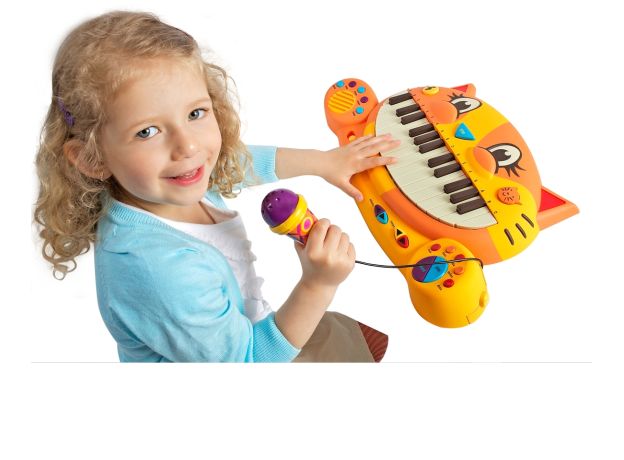 پیانوی گربه ای به همراه میکروفون B. Toys, image 3
