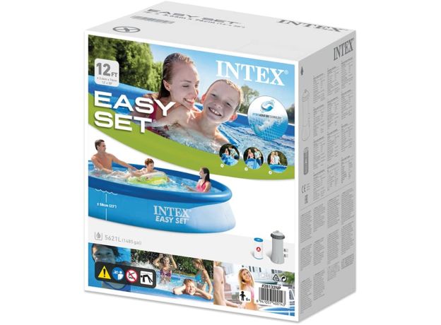 استخر بادی بزرگ اینتکس Intex مدل Easy Set, image 4