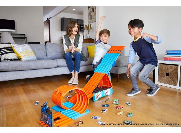 پیست مسابقه 3 در 1 ماشین های Hot Wheels سری Action مدل Race Crate, image 7