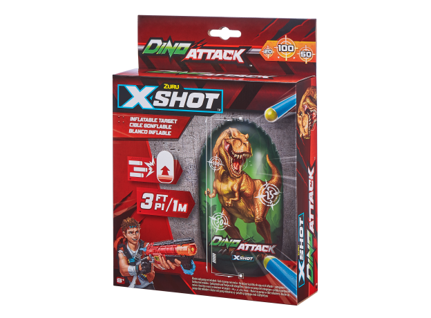هدف تیراندازی بادی ایکس شات X-Shot مدل Dino Attack, image 7