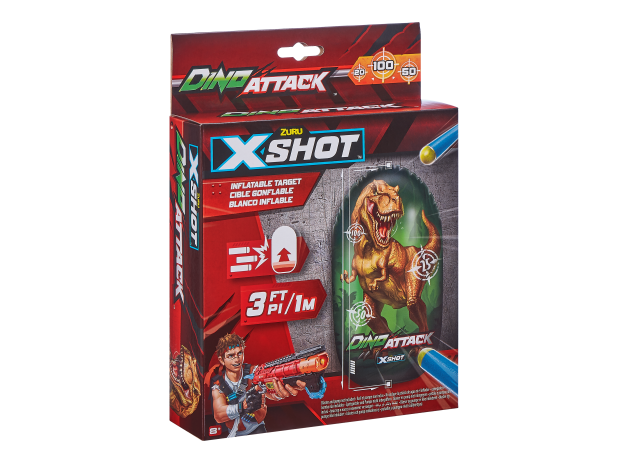 هدف تیراندازی بادی ایکس شات X-Shot مدل Dino Attack, image 8