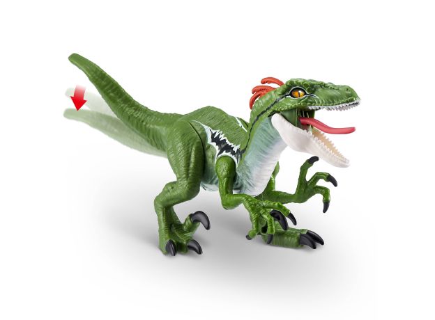 دایناسور رپتور روبو الایو Robo Alive سری Dino Action مدل سبز, image 5