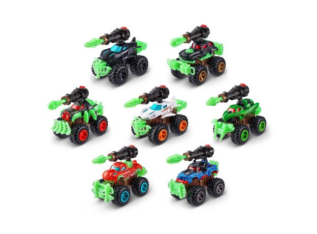 فایو سورپرایز Glow Riders سری Monster Trucks, image 11