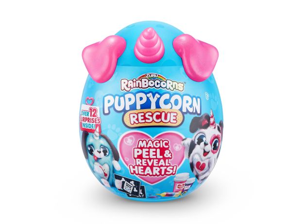 عروسک سورپرایزی رینبوکورنز RainBocoRns سری Puppycorn Rescue با شاخ و گوش های صورتی, تنوع: 9261-Pink, image 8