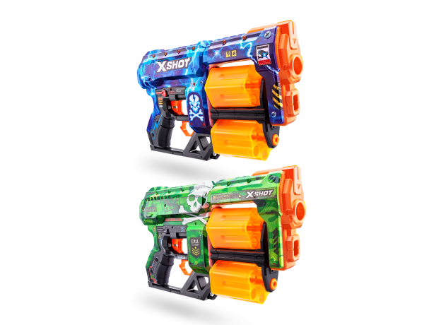تفنگ دو قلو ایکس شات X-Shot سری Skins مدل Dread, image 5